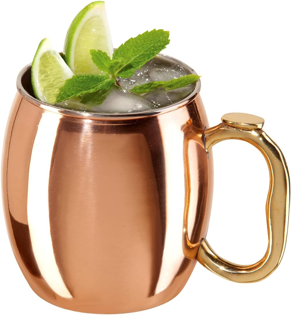 Oggi Stainless Steel Moscow Mule Mug