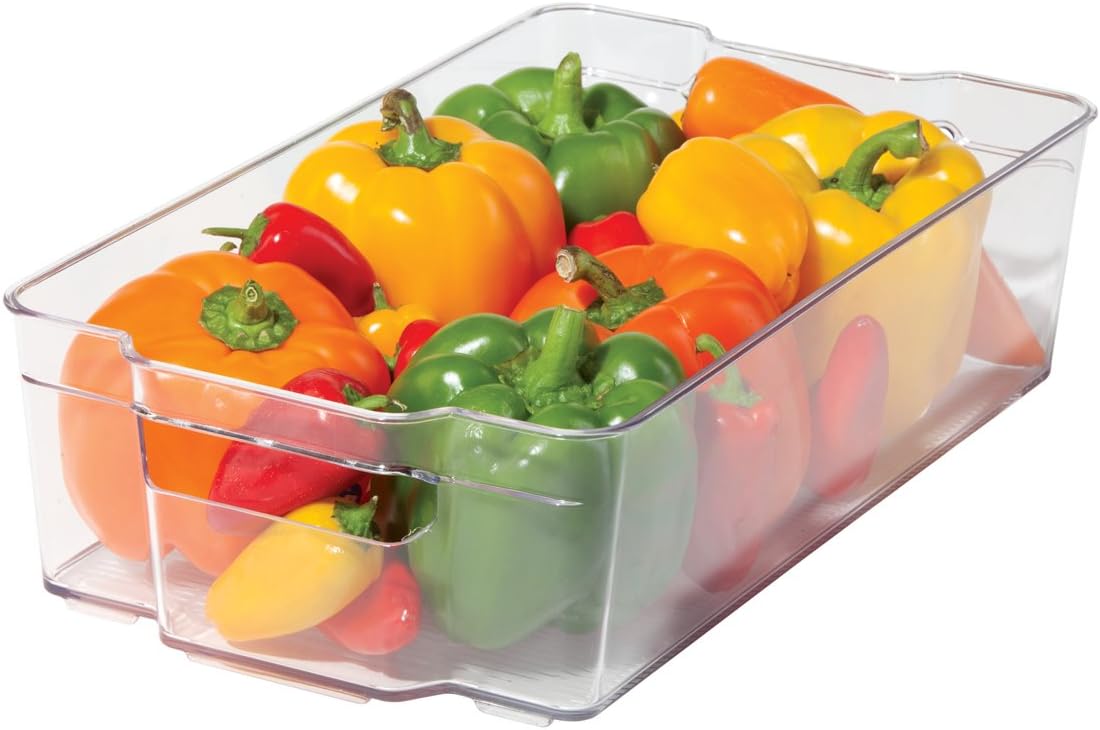 OGGI Stackable Storage Bin With Handle