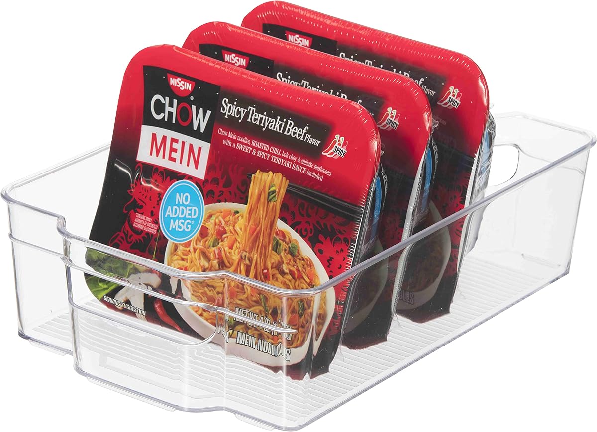Oggi Stackable Storage Bin With Handle