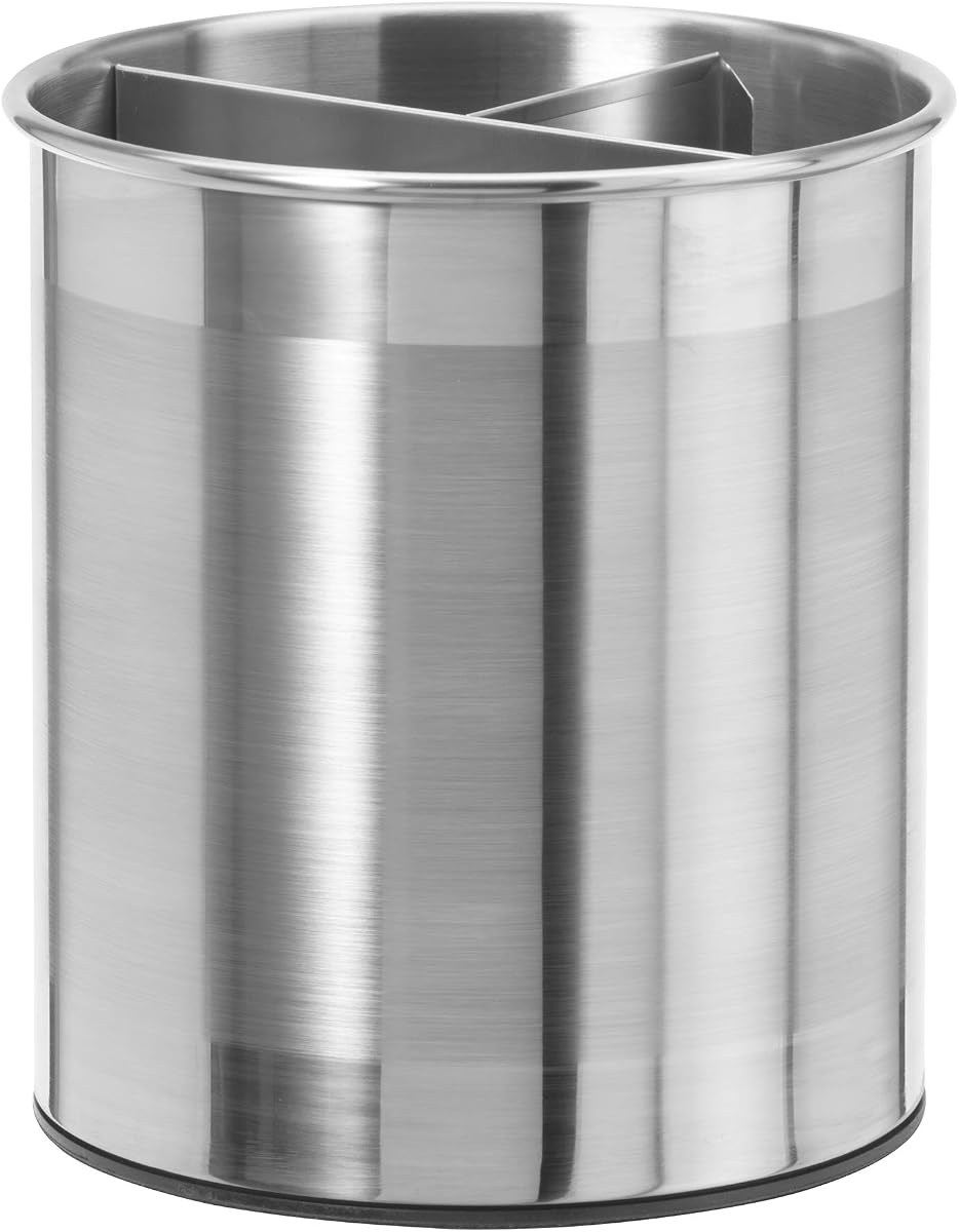 Oggi Jumbo Stainless Steel Rotating Utensil Holder with R…
