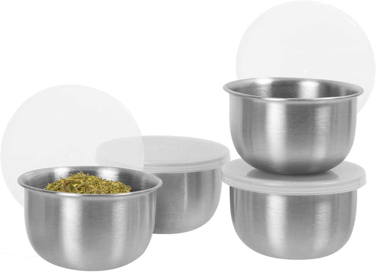 OGGI Set of 4 Stainless Pinch Bowls