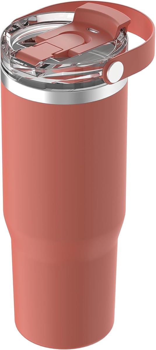 Oggi 30oz Vacuum Insulated Tumbler with Lid & Top Carry H…